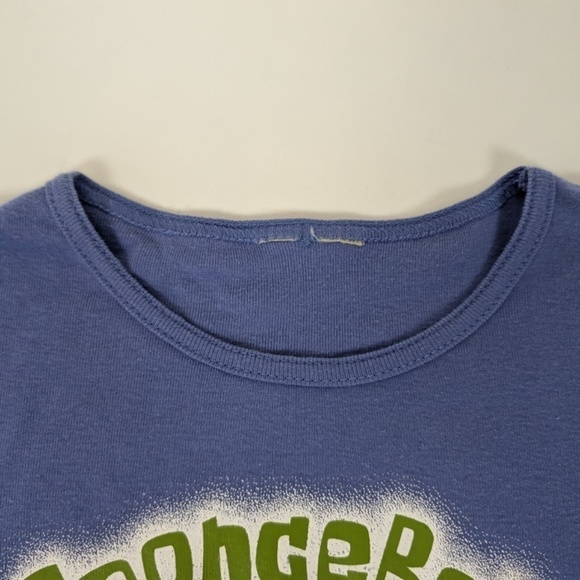 SpongeBob SquarePants T-Shirt Short Sleeve Y2K Tight Fitted Tee Graphic - Picture 4 of 11